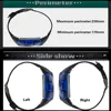 Fashion Men'S Led Camping Out Digital Quartz Luxury Sport Date Watch Exquisite Concise Fashion Rubber Strap Wristwatch 6