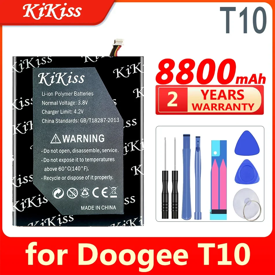 

8800mah KiKiss Battery T 10 (32108145) for Doogee T10 Bateria