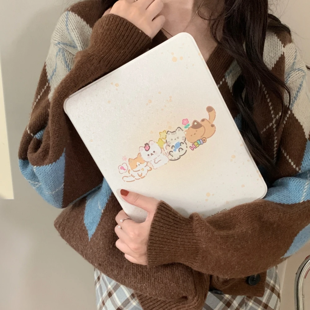 Cat Pattern Tablet Case For Apple iPad