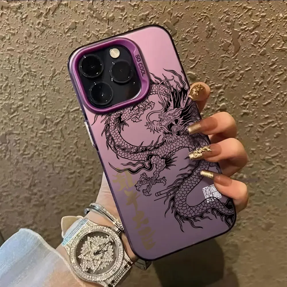 Luxury Dragon Design Shockproof Phone Case
