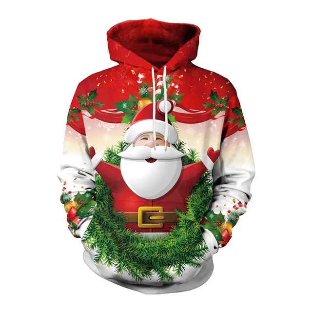 Santa Claus Louis Vuitton Hoodie -  Worldwide Shipping