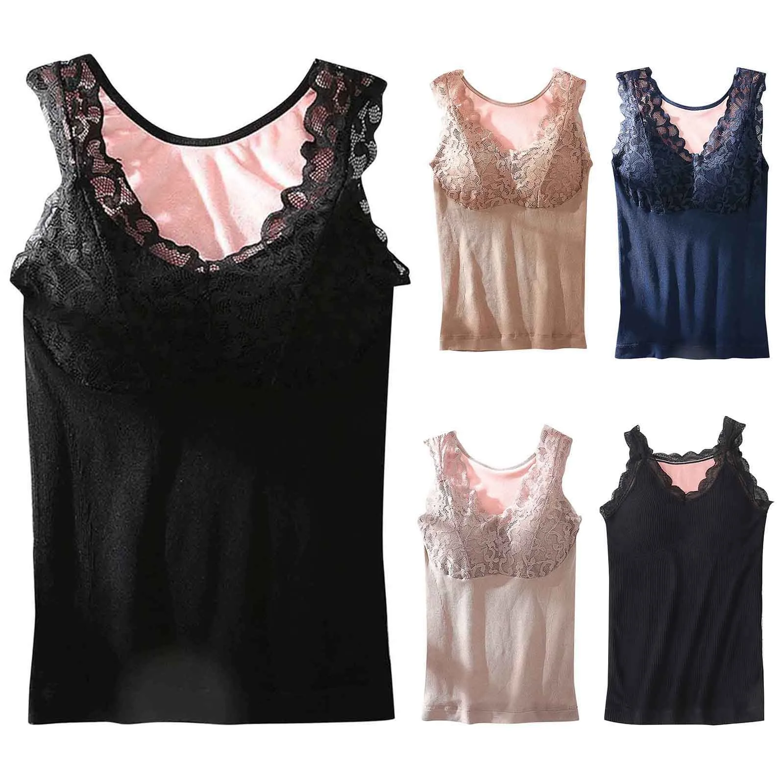 

Sexy Shorts For Women Solid Color Traceless Lace Suspender Underwear Lingerie For Women Cotton Women'S Innerwear Lenceria