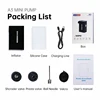 Portable mini Pump for Bike Tires - Mini Air Compressor Cycling Tire Inflator with Gauge - Mountain Bike Road Bicycle Tire Pump 6