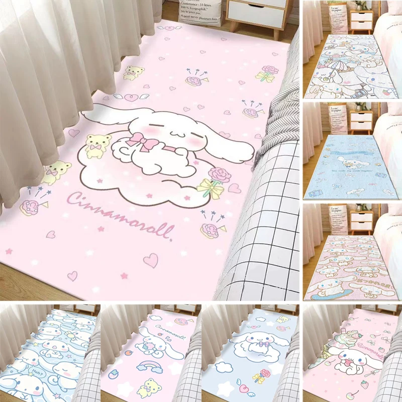 40160cm Sanrio Cinnamoroll Imitation Cashmere Carpet Home Bedroom