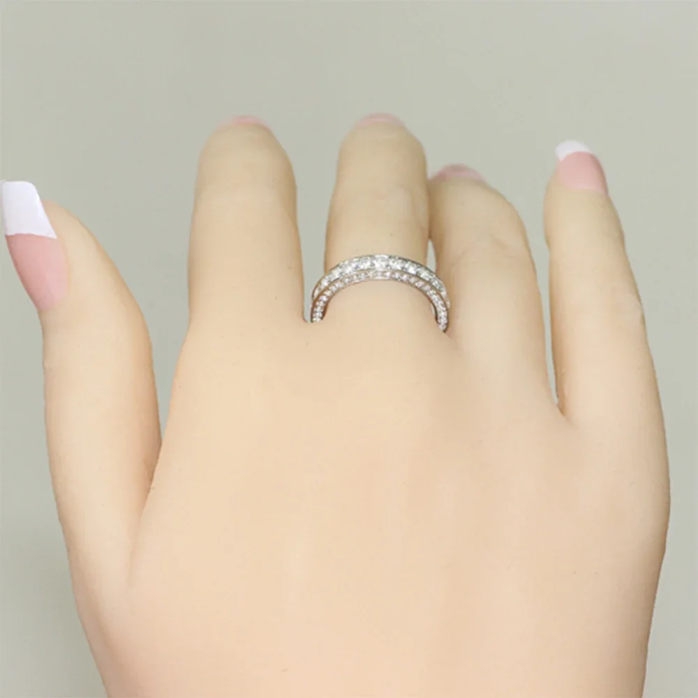 Milan Girl Wedding Party Ring Colorful Cubic Zircon Anniversary Gift wedding rings womens ring jewelry rings ring jewelry cubic zircon ring