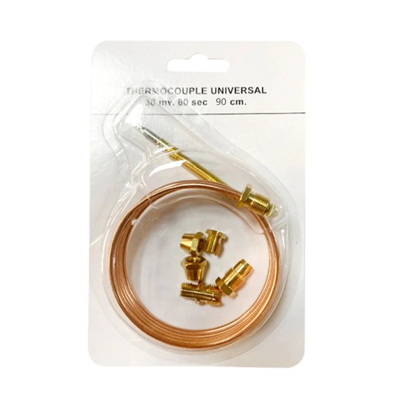 

90cm Gas Thermocouple Valves for Water Boiler with 5pcs Fixed Part Gas Oven