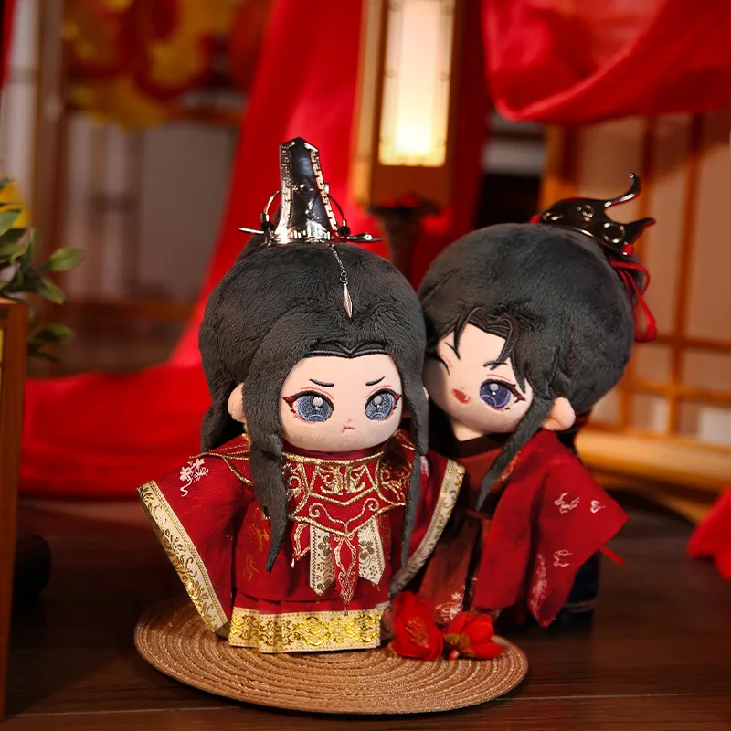 Oficialmente Licenciado Omodoki o Husky e Seu Gato Branco Shizun er ha ta de Bai Mao Shi Zun 20cm Boneca Mais Acessórios Mais Cartão Laser - Imagem 5
