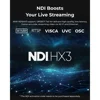 OBSBOT Tail Air NDI Streaming Camera 4K AI Tracking PTZ Camera HDMI/USB-C/Wireless Webcam Video Camera Live Stream App Support 3