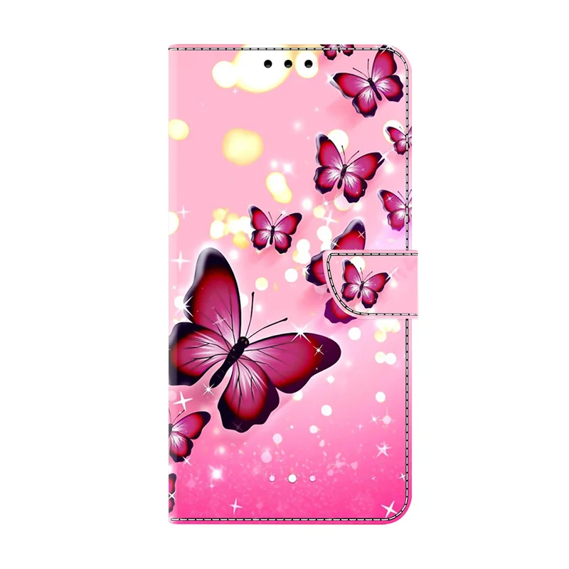 Premium Painted Wallet Flip Stand Case for Samsung Galaxy A17 - Elegant Book Cover Design