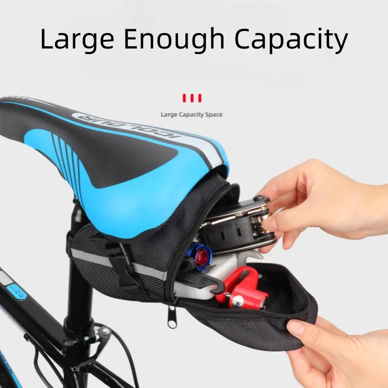 Bicycle Bag Rear Saddle Folding Seat Post For Bicycle
