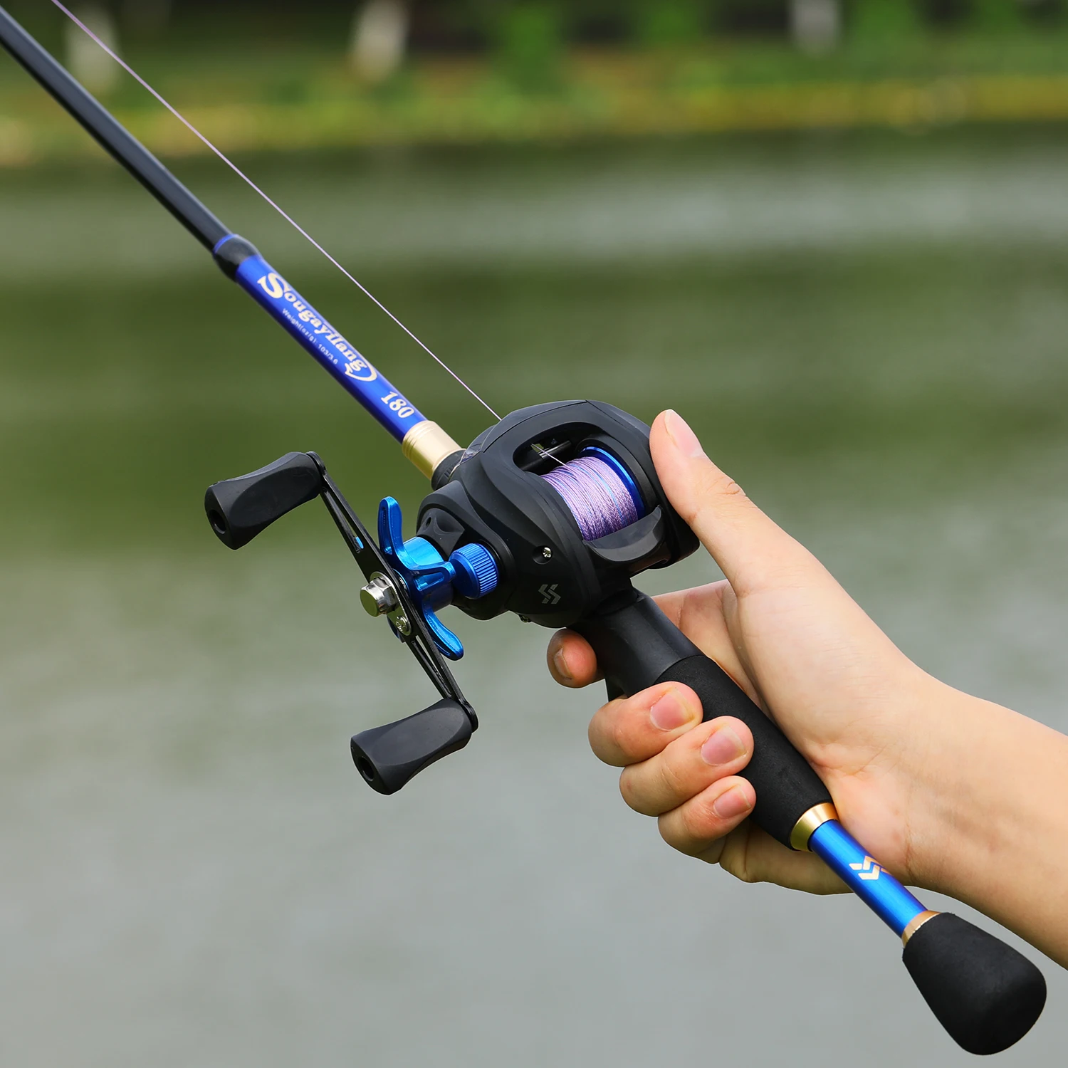 Baitcast Combo H20 Baitcaster Realtree H2o Xpress Angler Baitcast