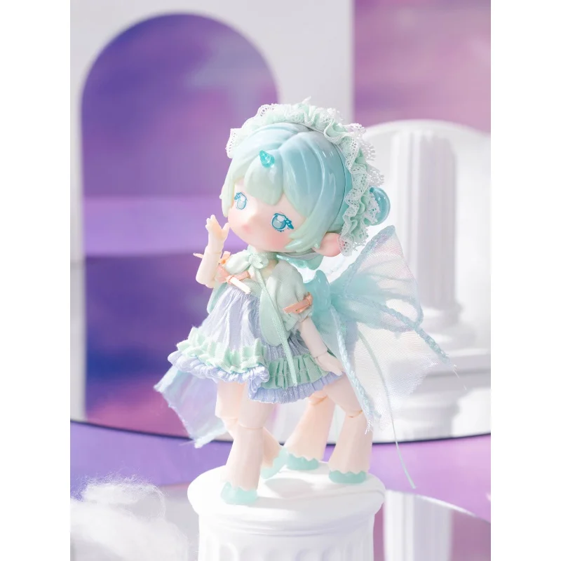Penny Box Obtisu11 Doll Dream Tea Party Gum Coated Bjd Mystery Box 1/12Bjd Dolls Kawaii Figure Blind Box Toys Action Anim Gift