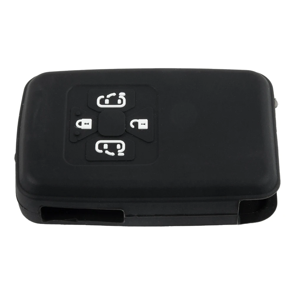 

New 1pcs For Toyota Estima Alphard Vellfire Silicone Key Case Remote Fob Cover 4 Button No Distortion, No Fade And No Problem