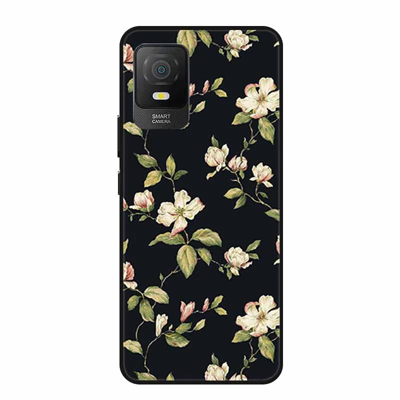 Cool Animal Black Silicone Soft Back Cover Case – Lion, Wolf, Tiger, Cat Design