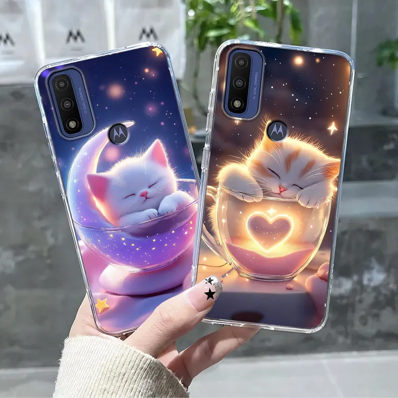Marble Clear Soft Silicone Phone Case Cover