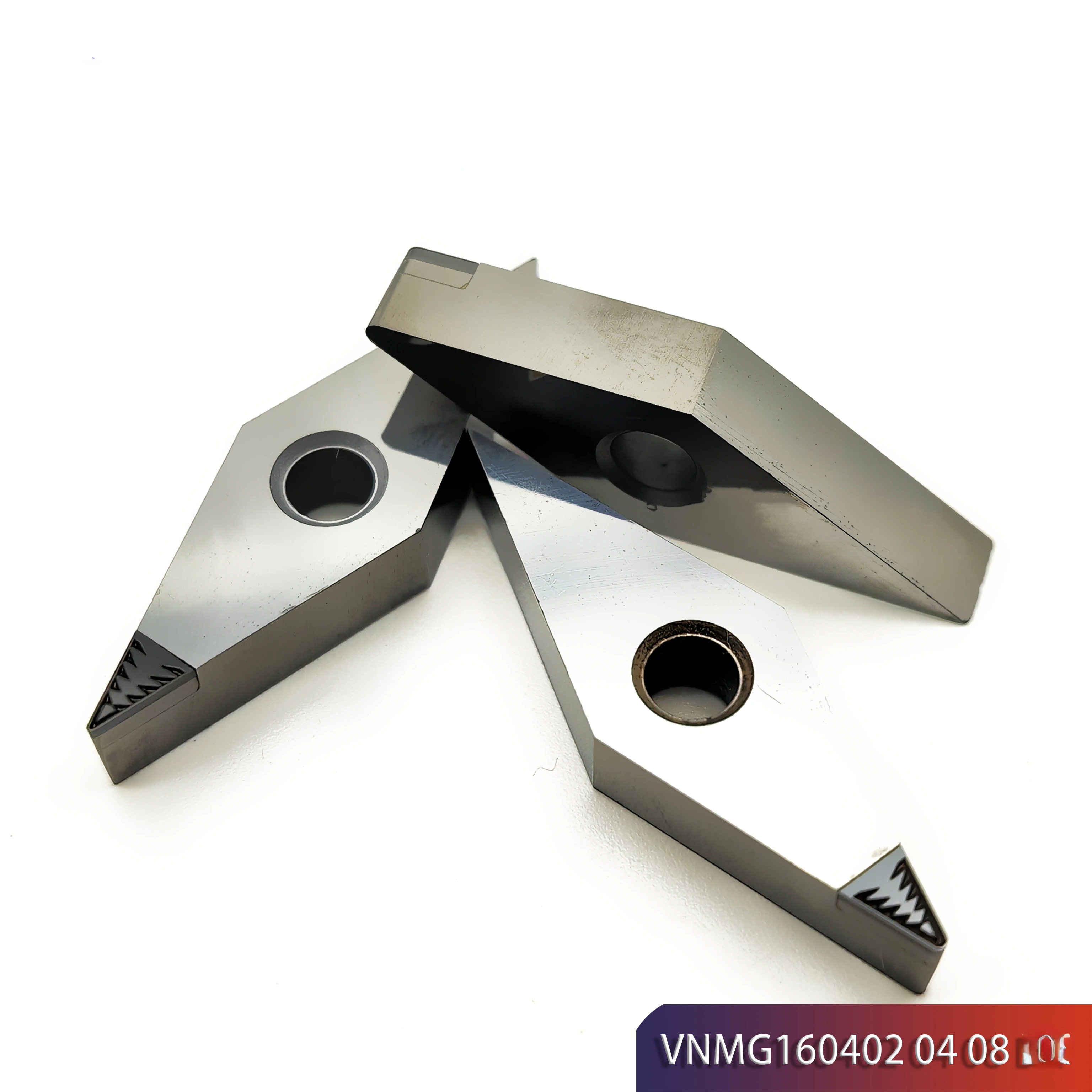 

Вставка PCD VNMG160402 VNMG160404 VNMG160408, инструмент для резки чипов, используемый для меди, алюминия, магния, волокна, блестящие металлы