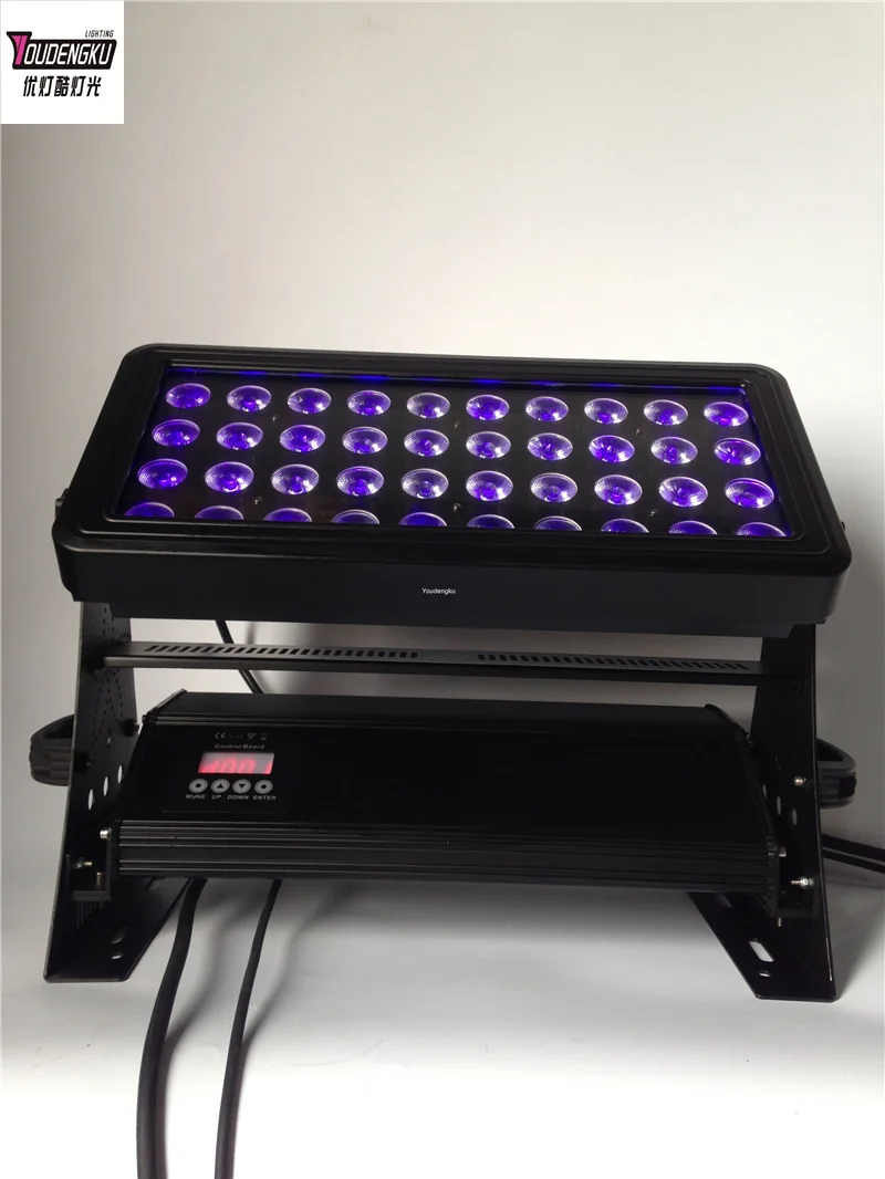 1 piece 40x18w rgbwa uv led city color light outdoor Waterproof IP65 dmx project