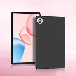 Premium Silicone Tablet Back Case, Anti - Slip Protective Cover, Shock - Absorbent Design for MatePad 12X 2025 (Black)