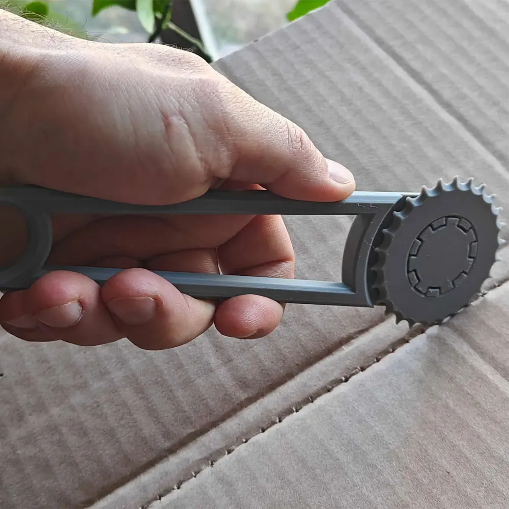 2025 New Cardboard Box Punch Tool - Heavy Duty Paper Hole Puncher for Home DIY Craft Packaging Supplies