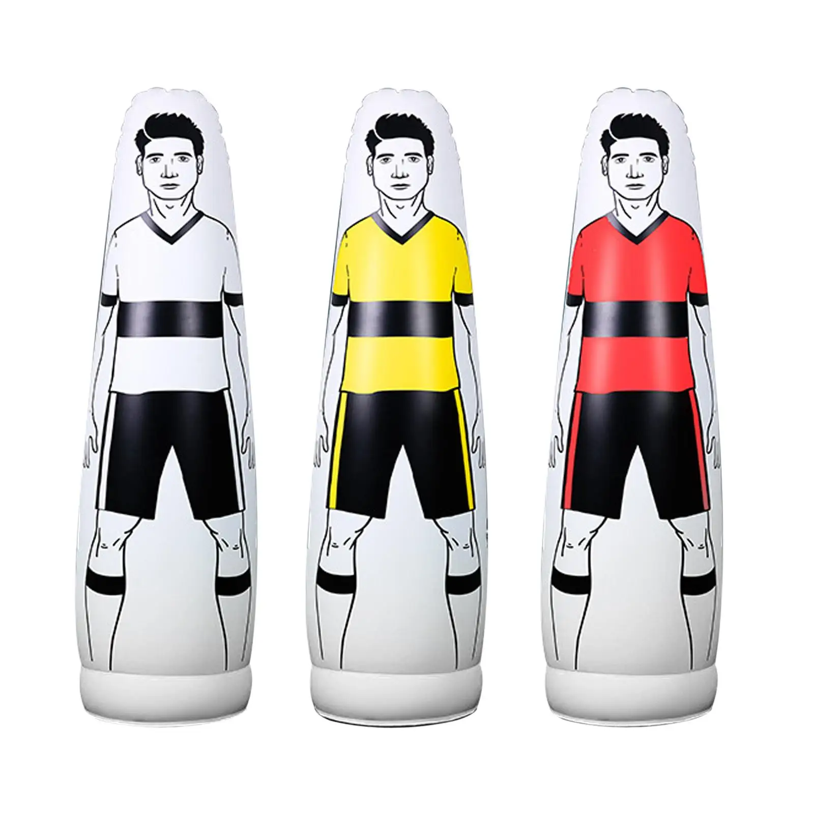 Inflatable Football Training Dummy Easy to Use Equipment Boxing Punching Bag