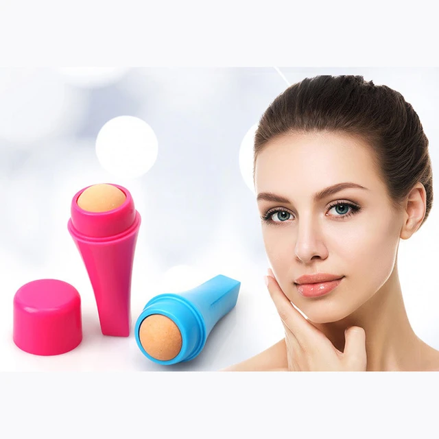 Face Oil Absorbing Roller Natural Volcanic Stone Massage Body Stick Makeup  Face Skin Care Tool Facial Pores Cleaning Oil Roller - AliExpress