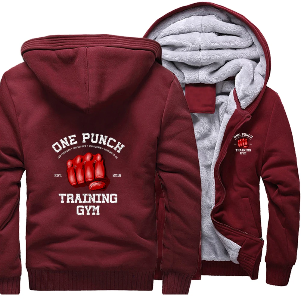 

One Punch Man Japan Anime Saitama Hero Streetwear Harajuku 2022 New Arrival Mens Clothing Thick Hoodies Men Sweatshirt Hoody