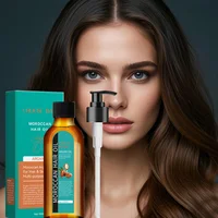 L'huile essentielle de soin capillaire empêche les cheveux secs et fendus, hydrate en douceur, nourrit et adoucit la lumière 1