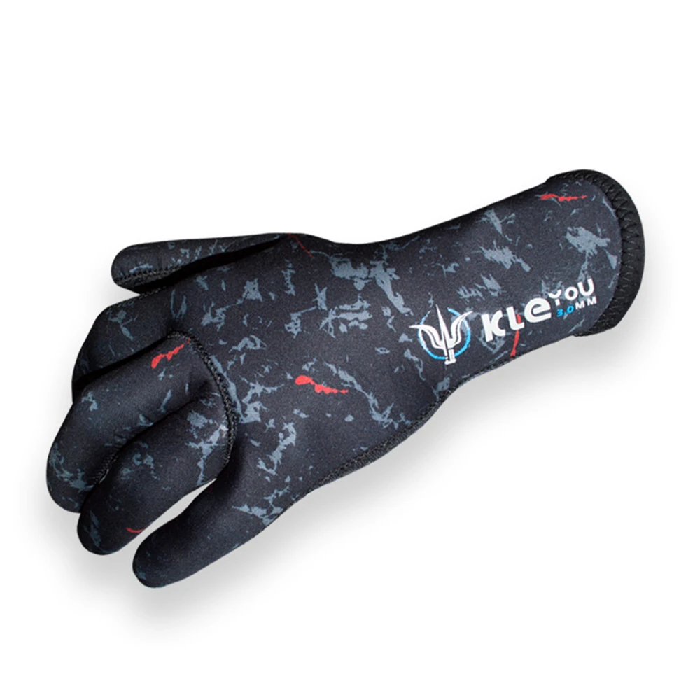 New 3MM Neoprene Diving Gloves Non-Slip Stab-Resistant Wear-Resistant Diving Gloves Warm and Cold Underwater Hunting Gloves 3