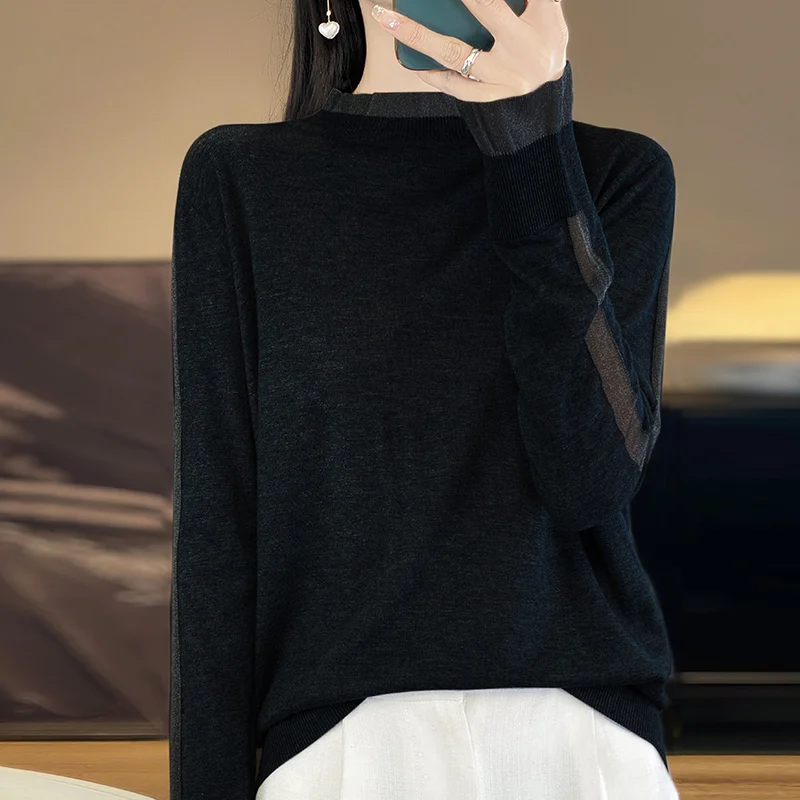 2024 Autumn/Winter Women's Cashmere Sweater Women's Sweater Women's Pullover Fashion Cashmere Sweater Knitted Sweater Pullover 6