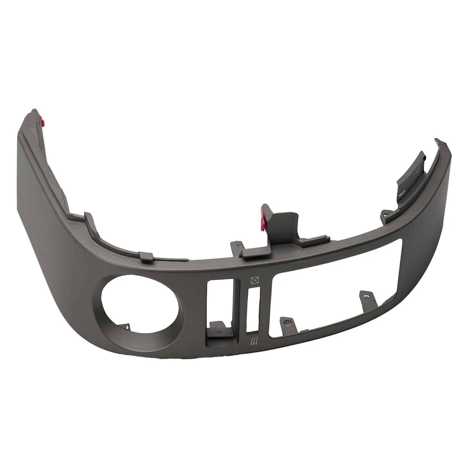 

1 внутренняя левая пластиковая отделочная панель 2004-2009, центральный воздуховод A/C, правильный разъем для приборной панели Prius, для Toyota, серый