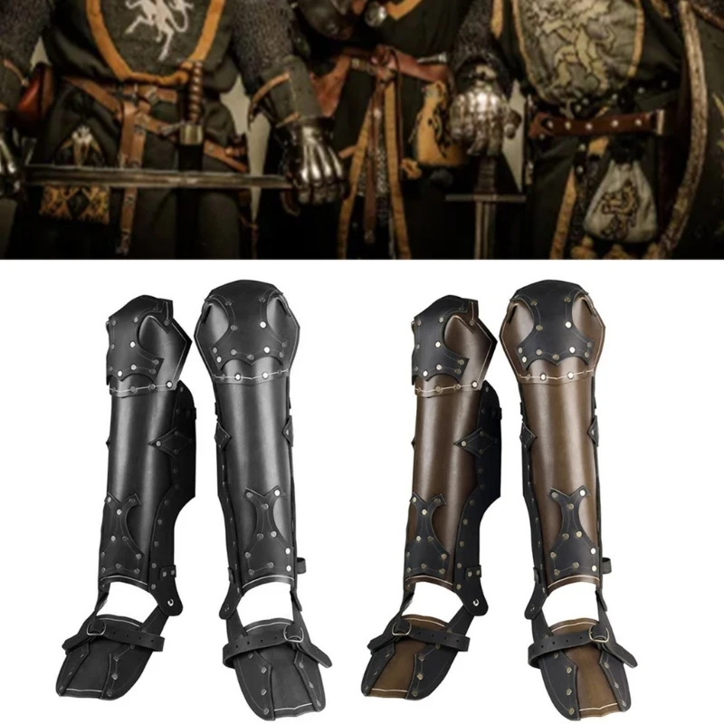 Costumes Knight Cover Steampunk Leg Guards Gifts
