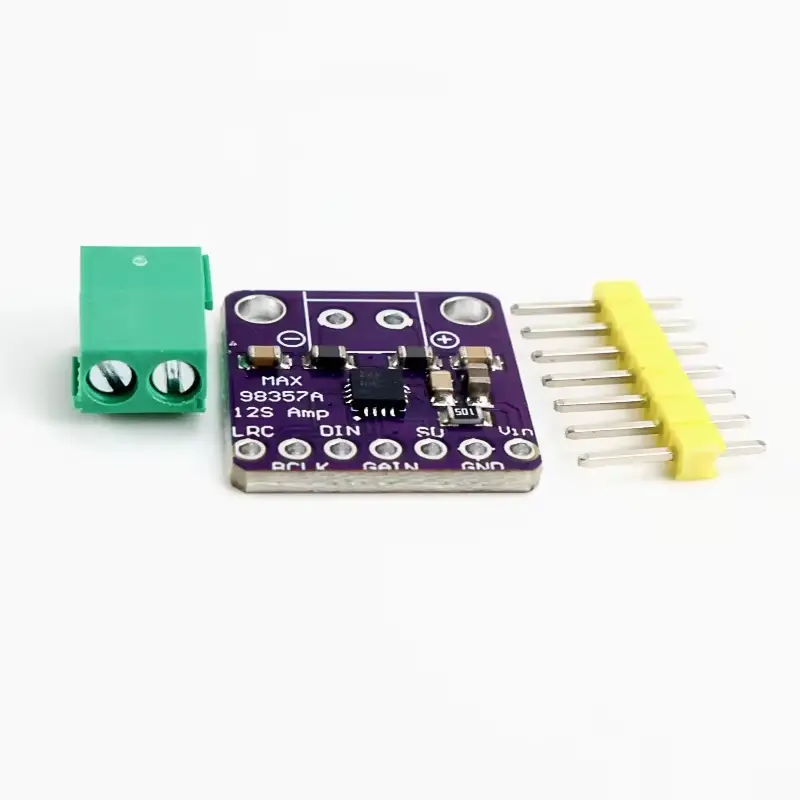 New High Quality MAX98357 MAX98357A I2S 3W Class D Amplifier Breakout Interface I2S DAC Decoder For Audio image 5