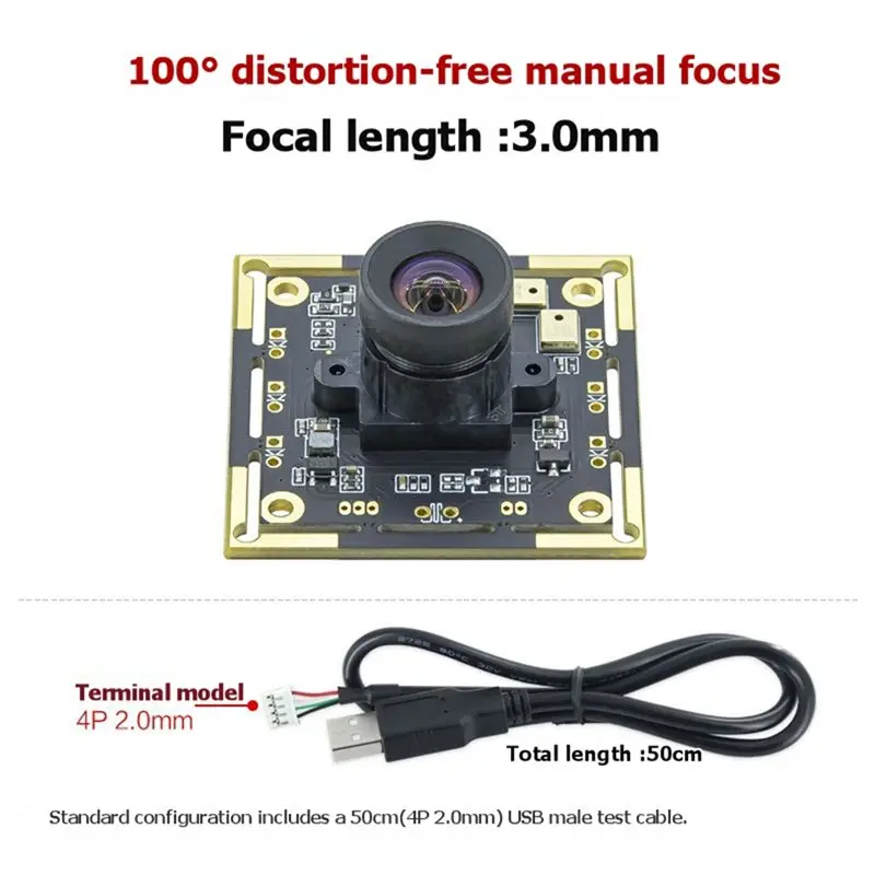 [NEW A09R】 IMX662 2MP 60Fps 1080P USB2.0 고속 HD 카메라 0.001Lux USB 카메라 모듈 보드 플러그 앤 플레이 PC 화상 통화용
