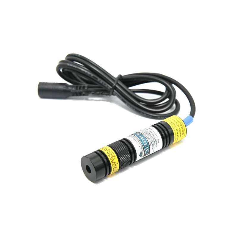 405nm 100mW 200mW 300mW 도트/라인/크로스 바이올렛/블루 레이저 모듈(산업 실험실 정렬 및 위치 지정용)
