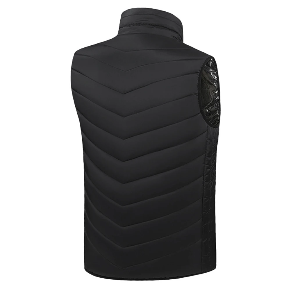 27 Areas Sportswear Heated Coat Winter Heating Vest Outdoor Warm Vest for Men and Women Outdoor Skiing Hiking