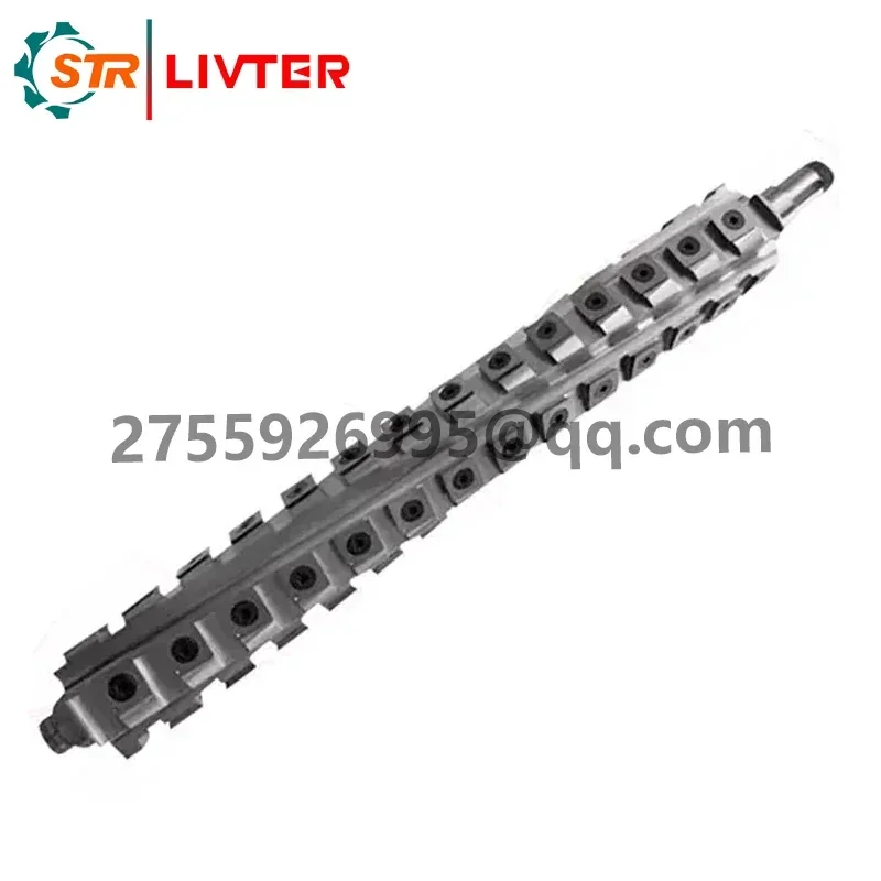 DeWalt DW735 및 DW735X 플래너용 업그레이드 나선형 커터헤드, 62 카바이드 블레이드 포함, R150 나선형 커터 샤프트