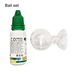 Enhanced Aquarium CO2 Drop Checker Liquid Tester Kit, 15ml (Ball set)