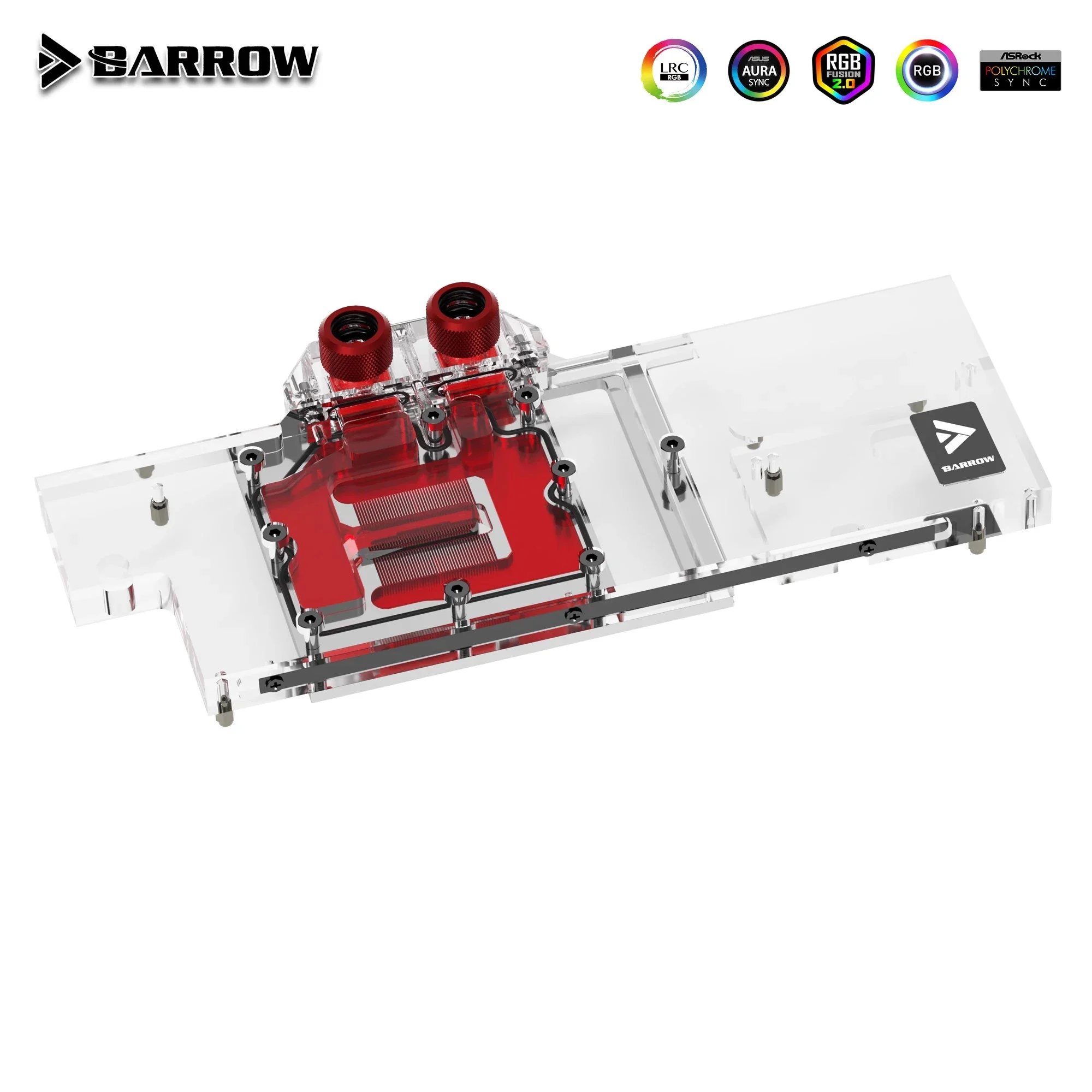 

Водяной блок Barrow GPU для ZOTAC RTX2080/2070/2060 5V ARGB 3PIN AURA SYNC BS-ZOP2080-PA