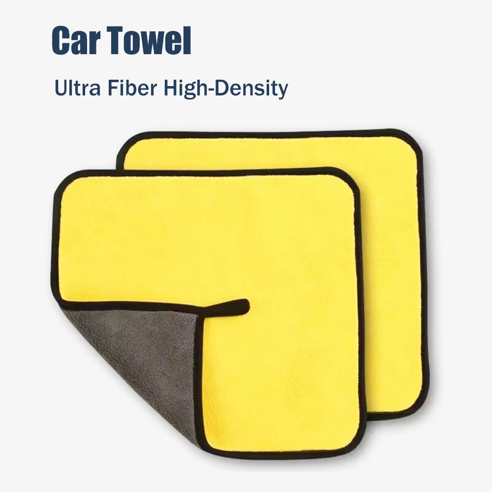 Microfiber Towel Car Cleaning Cloth Super Absorbent Wash Towel Car Detailing Cleaning Drying Care Accessories