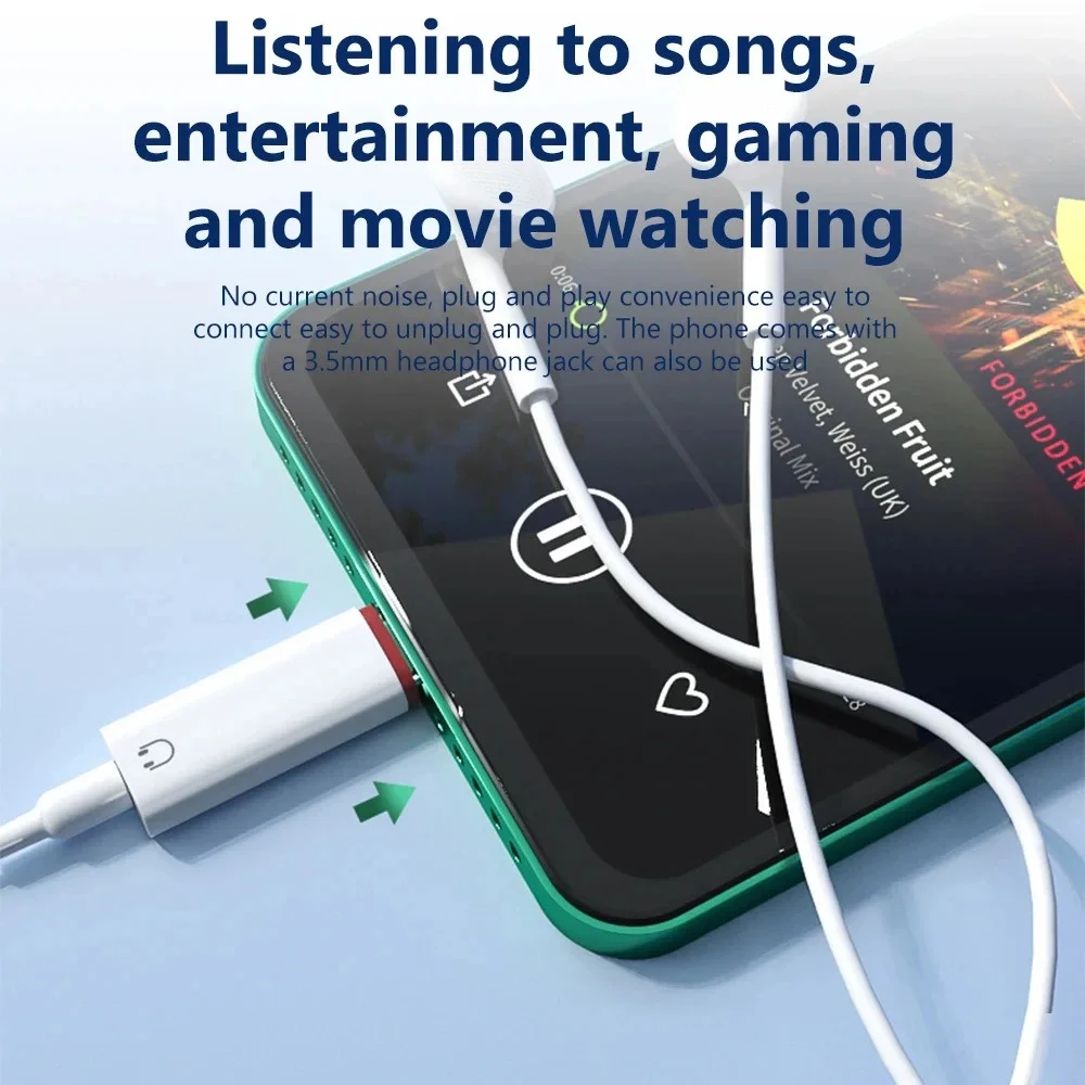 3.5mm Female to Type C Male Adapter Wired Headset Converter OTG Earphone Audio Adapter Type C to 3.5 MM Jack AUX Audio