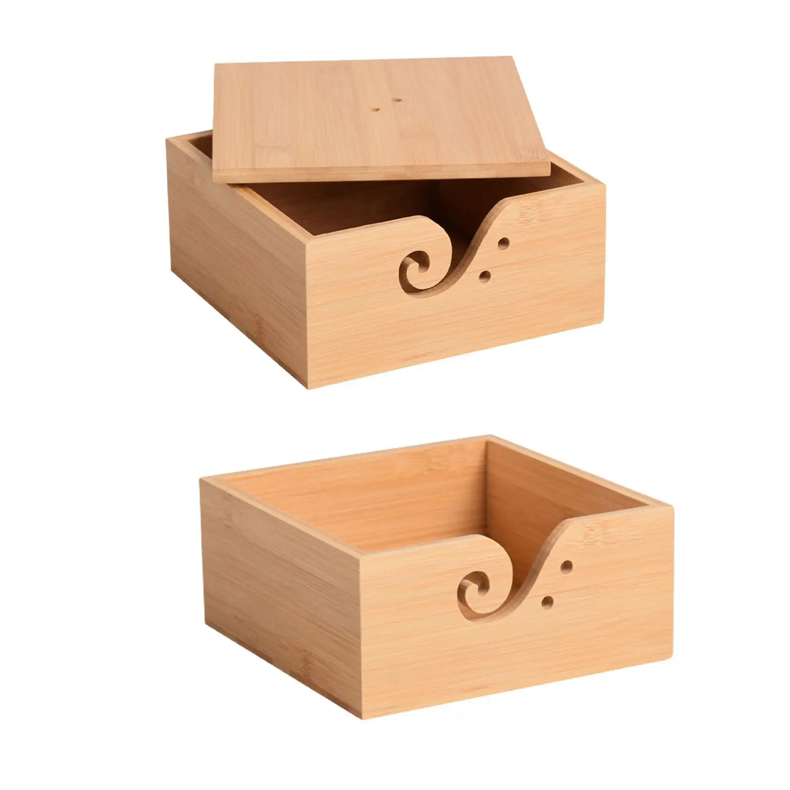 Yarn Ball Holder Box, Storage Box, Decoration Smooth,Art Crafts,Knitting Bowl,Yarn Dispenser for Home,Crochet Lovers,Knitting Yarn Ball Holder Box, Storage Box, Decoration Smooth,Art Crafts,Knitting Bowl,Yarn Dispenser for Home,Crochet Lovers,Knitting