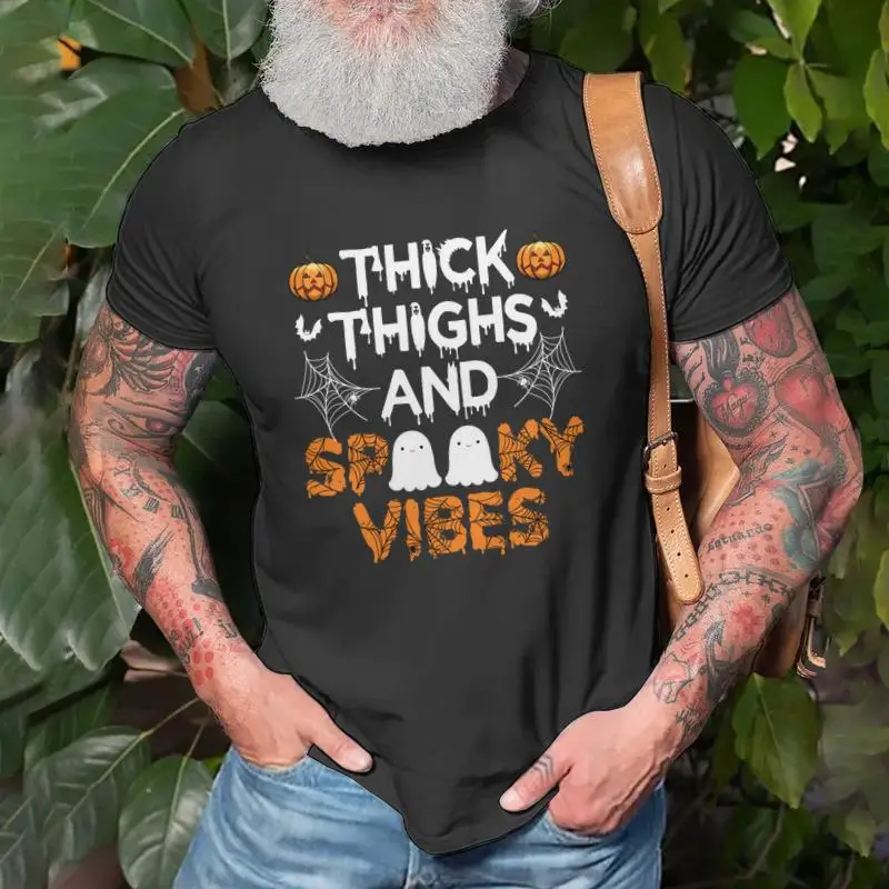The Boos Thick Thights And Spooky Vibes ҷ ϼ Ƽ ҳ  Ƽ mens t  ׷