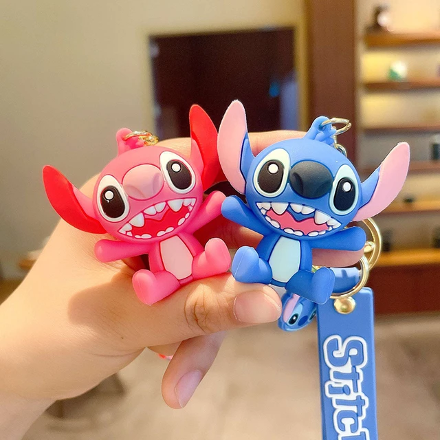 2023 New Miniso Disney Stitch Plush Doll Key Chains Pendant Accessories for  Handbags Anine Kawaii Things Cute Items Girls Gifts - AliExpress