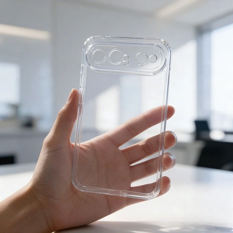 Clear Transparent Soft TPU Silicone Phone Case Back Cover, Protective Shell