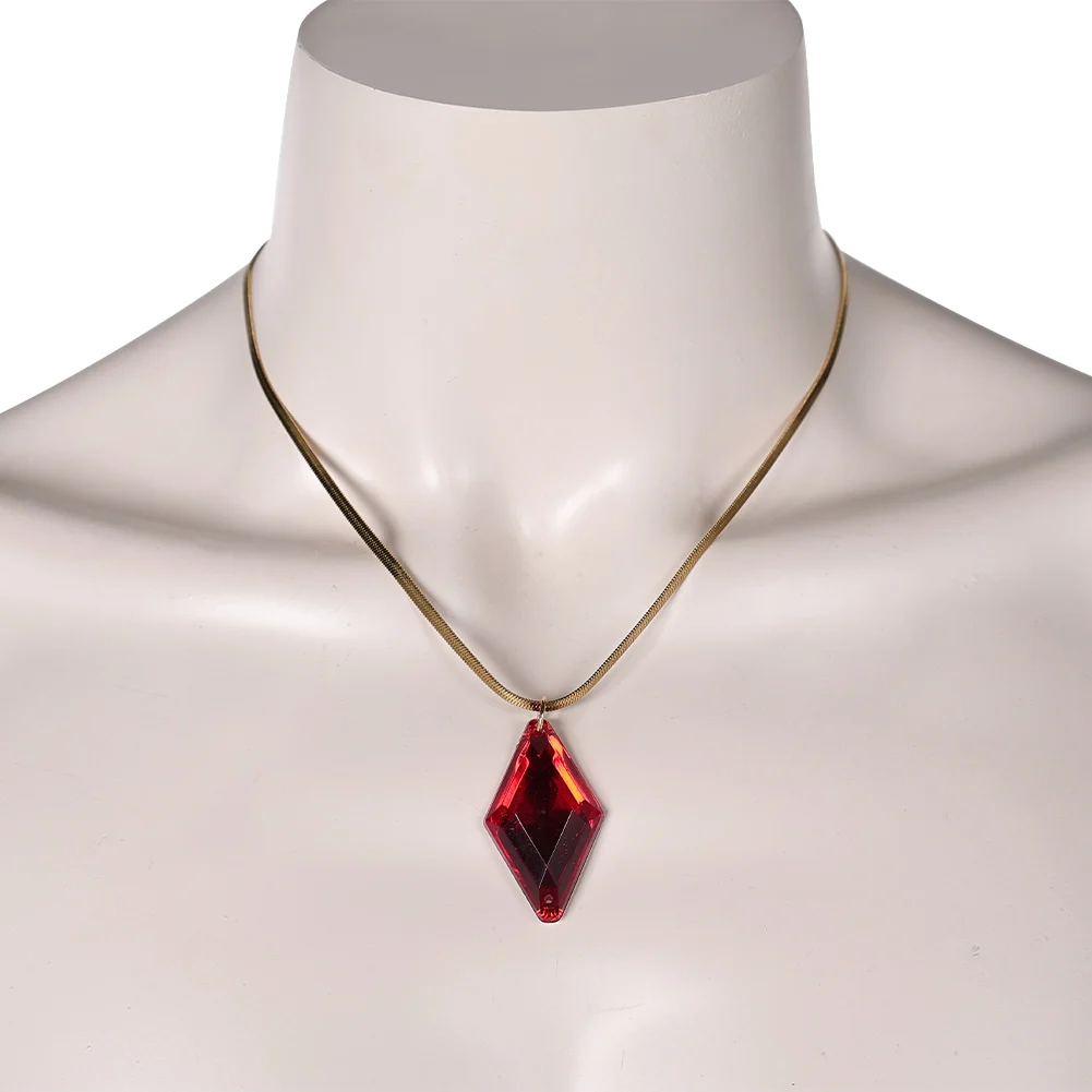 Dante Cosplay Necklace Pendant DmC Fantasia Adult Men Roleplay Neckwear Halloween Disguise Carnival Costume Accessories Gifts necklace pendant