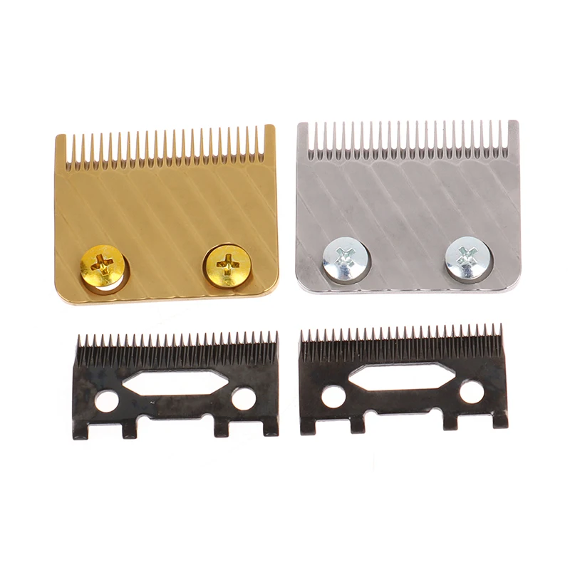 Stainless Steel Hair Clipper Blade Replacement Blade Parts For Babyliss Trimmer Barber Professional Hair Clipper Accessories