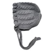 Baby Knitted Ruffled Tie Ear Protection Hats Newborn Cotton Warm Wool Hats 0-5 Years Old Baby Clothing Accessories 1