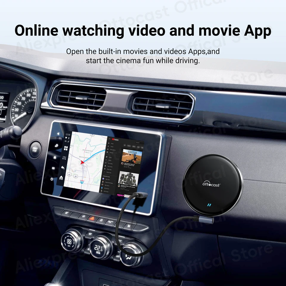 【ほぼ新品】Ottocast OttoAibox P3 Lite Amazon.com: OTTOCAST P3 Lite OttoAiBox - 2025 CarPlay AI Box