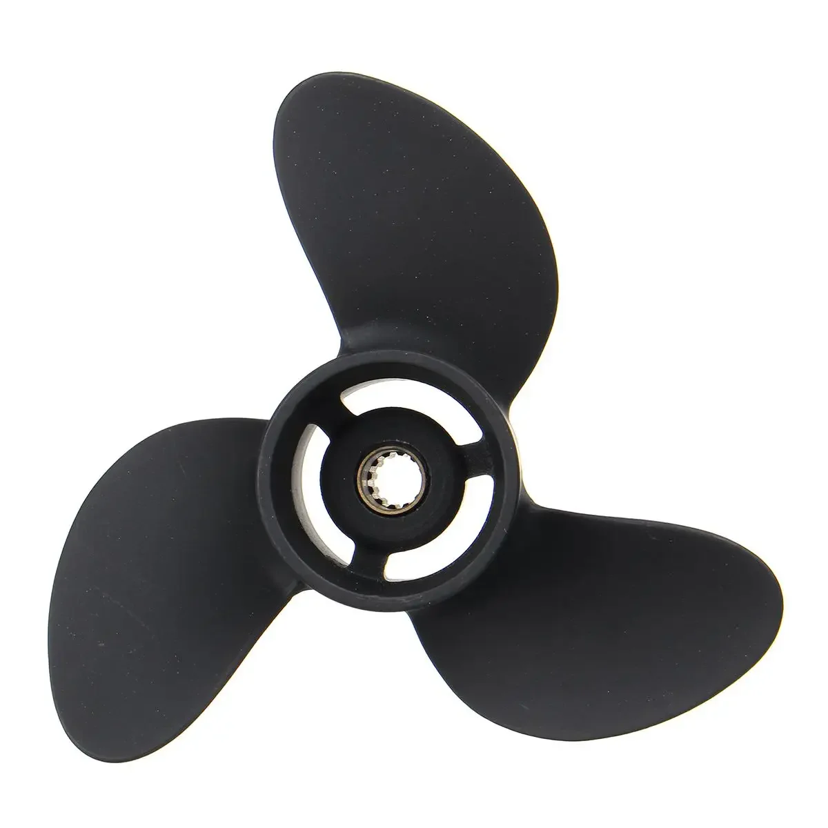 

For Tohatsu/Nissan/Mercury 4-6HP 369B645181 / 48-812951A02 7.8 x 9'' Marine Outboard Propeller Aluminum Alloy Black Propeller