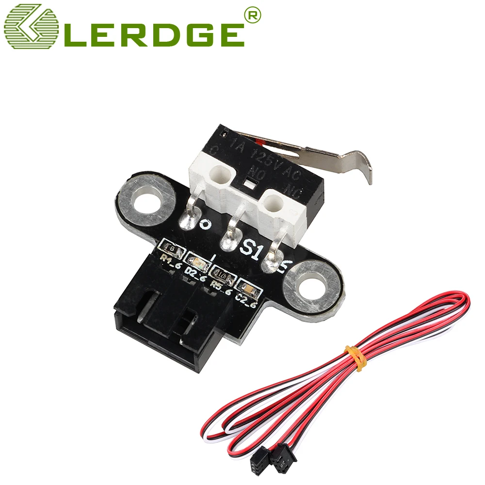 

LERDGE 3D Printer Parts Z Endstop Cable Limit Micro Switch Accessories Module Horizontal Type For Reprap Ramps1.4 DIY 1M